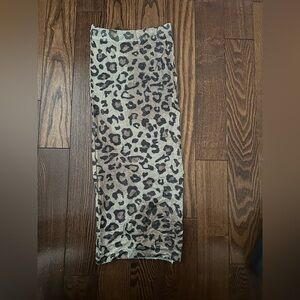 Leopard Print Women's Skirt & can be also worn as a dress 👗